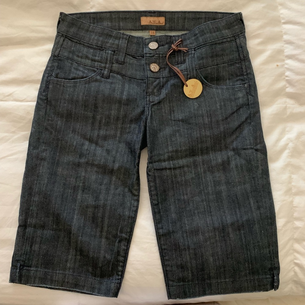 See thru Soul Jean Shorts